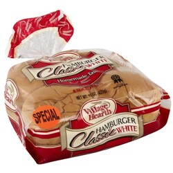 Village Hearth Hamburger Buns - 76057003479