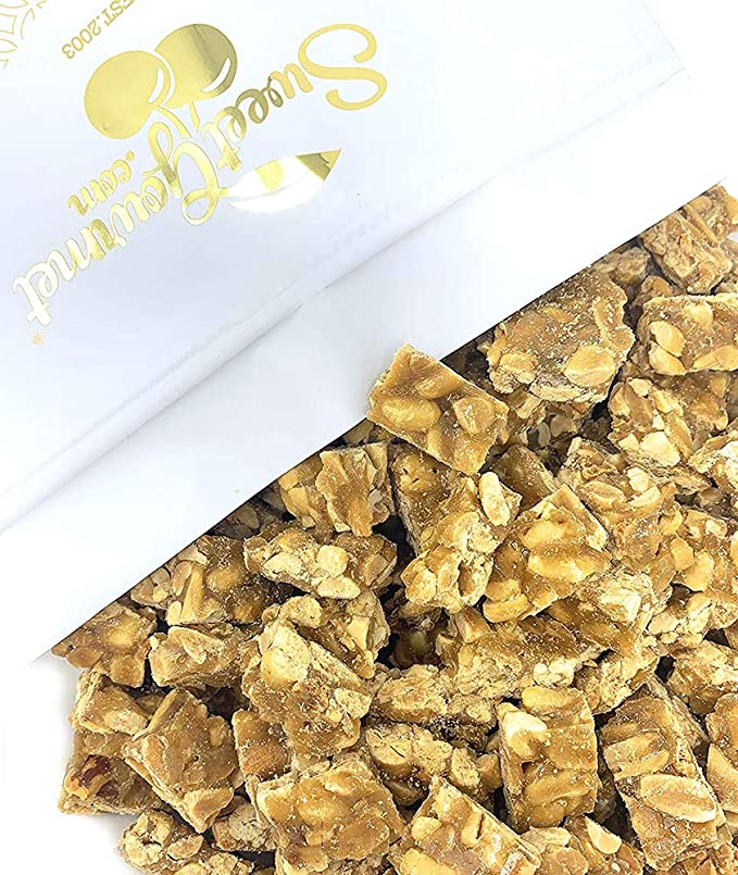 SweetGourmet Original Butter Peanut Squares | Old-Fashioned Bulk Candy | 3 Pounds - 760680224850