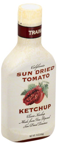 TRAINA: Sundried Tomato Ketchup, 16 oz - 0760948129064