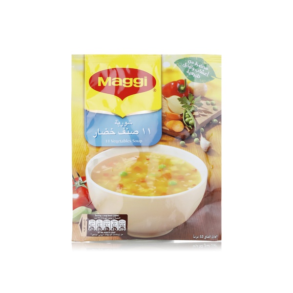 Maggi 11 vegetable soup 53g - Waitrose UAE & Partners - 7610100300073