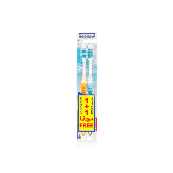 Trisa flexible toothbrush soft x2 - Waitrose UAE & Partners - 7610196002691