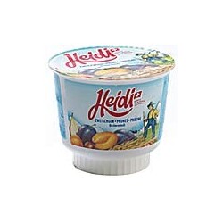 Heidi Birchermüesli aus rahmangereichertem Joghurt, Früchten und Getreideflocken. - 7610200380111