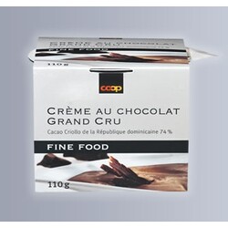 Coop Fine Food Crème au Chocolat Grand Cru - 7610846078496