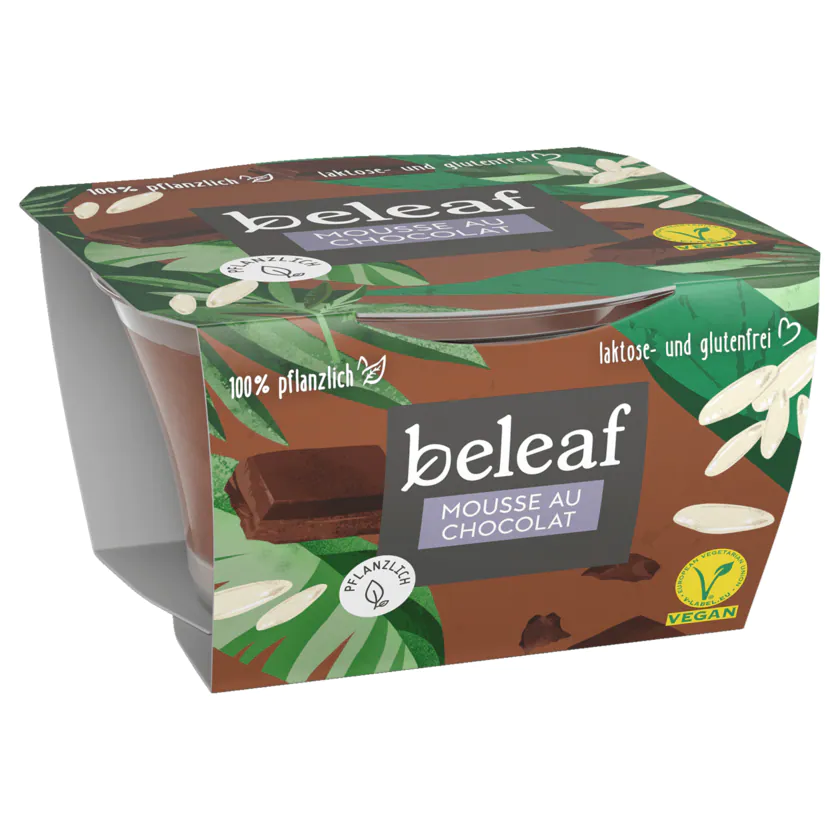 Beleaf Mousse au Chocolat vegan 90g - 7610900272235