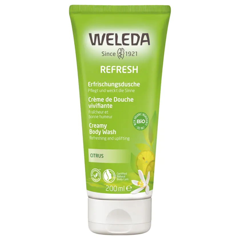 Weleda Citrus-Erfrischungsdusche 200ml - 7611916124501