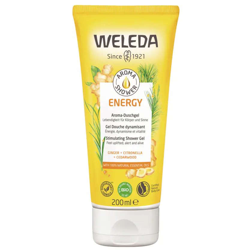 Weleda Aroma-Duschgel Energy 200ml - 7611916160738