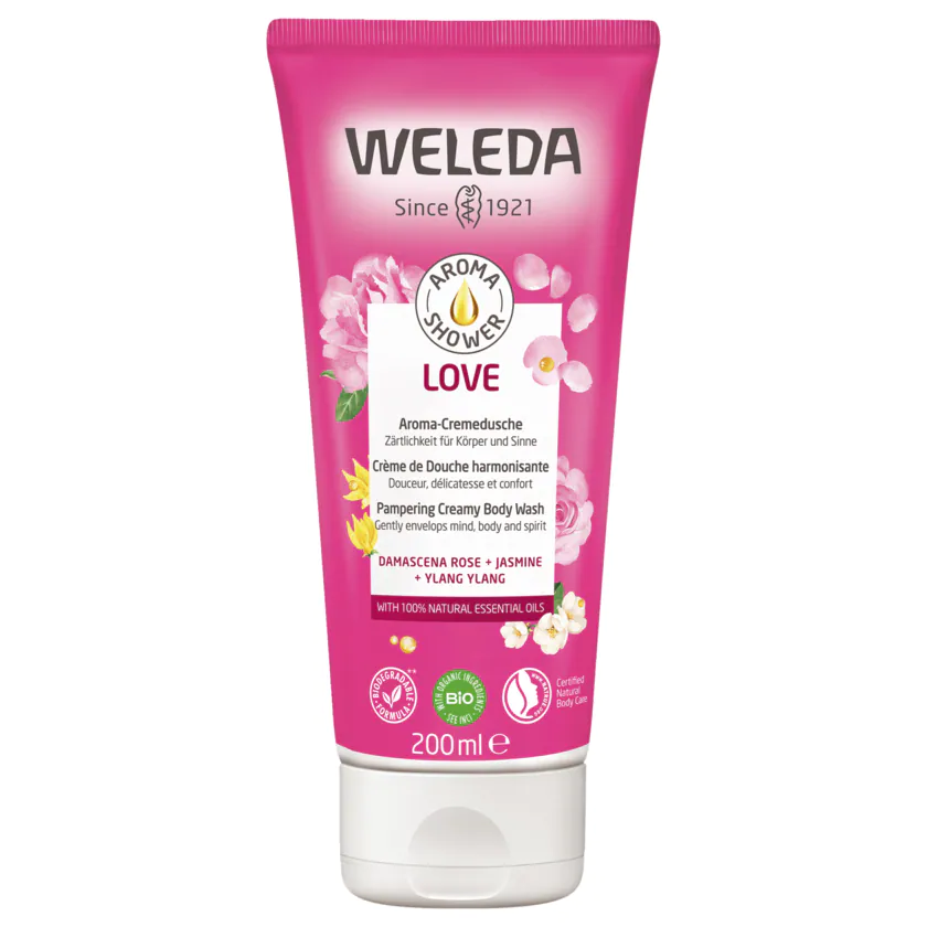 Weleda Aroma-Cremedusche Love 200ml - 7611916160769