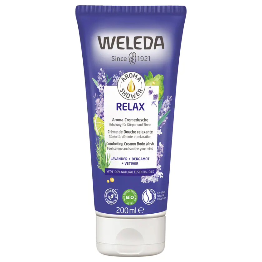 Weleda Aroma-Cremedusche Relax 200ml - 7611916160776