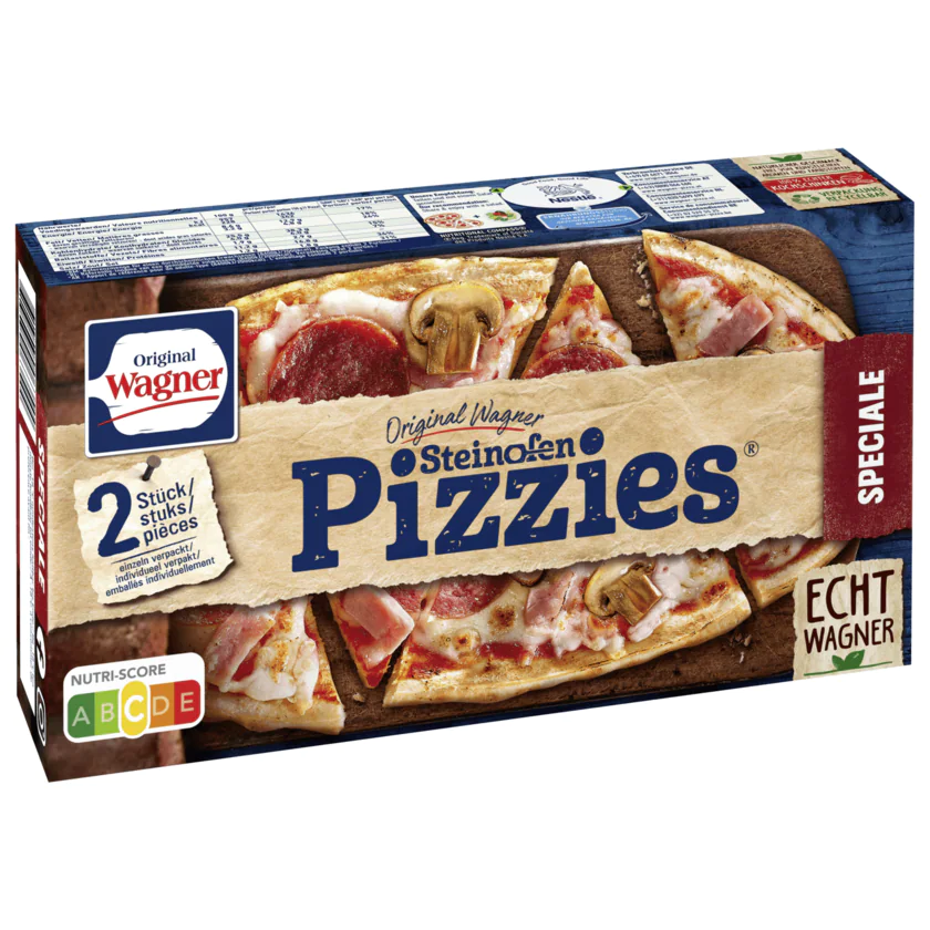 Original Wagner Steinofen Pizzies Speciale 2x150g - 7613030063544