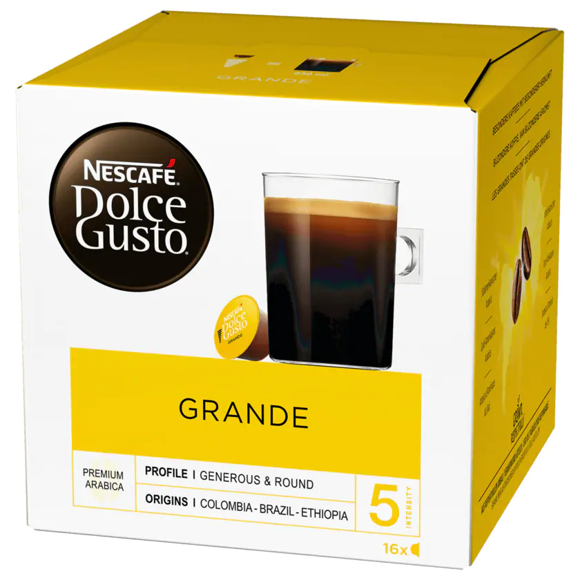 Nescafé Dolce Gusto Caffé Crema Grande Kapseln 16ST 128G - 7613032584573