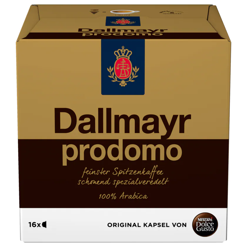 Nescafé Dolce Gusto Dallmayr Prodomo Kapseln 16ST 112G - 7613033091391