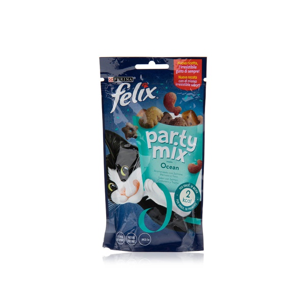 Felix Party Mix ocean mix cat treats 60g - Waitrose UAE & Partners - 7613033738432