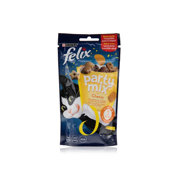 Felix Party Mix cheezy mix cat treats 60g - Waitrose UAE & Partners - 7613034096593