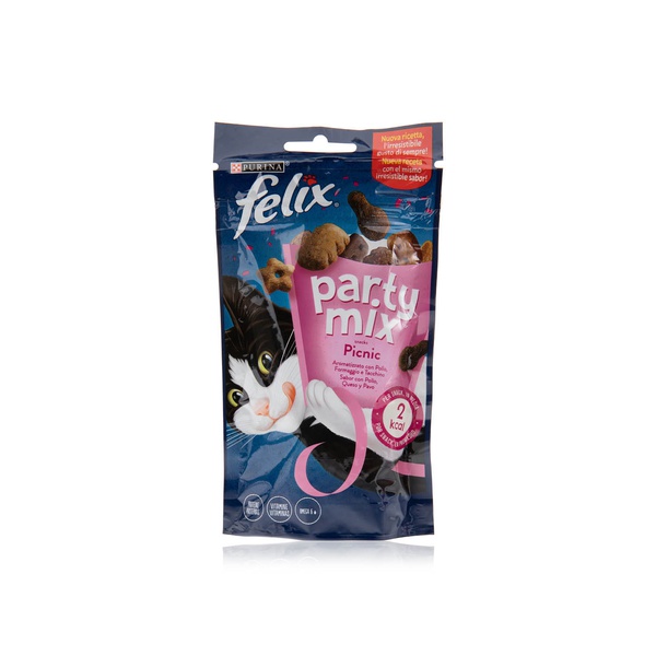 Felix Party Mix picnic mix cat treats 60g - Waitrose UAE & Partners - 7613034097699