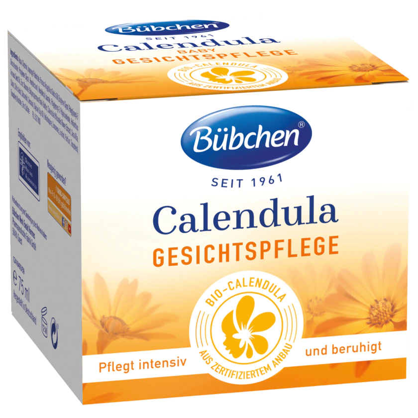 Bübchen Gesichtspflege Bio-Calendula 75ml - 7613034749406