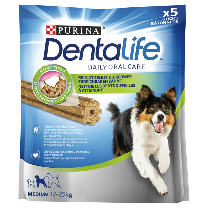 Purina Dentalife Daily Oral Care Medium 12-25kg, 115g - 7613035378728