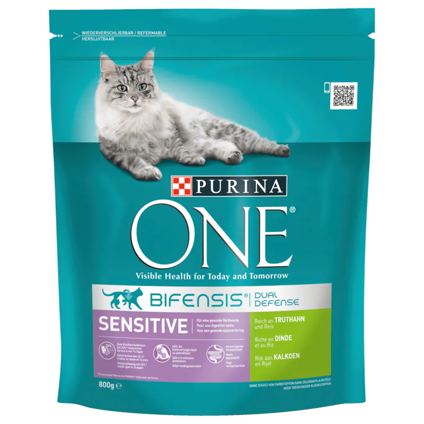 Purina One Sensitive Truthahn 800g - 7613035610958