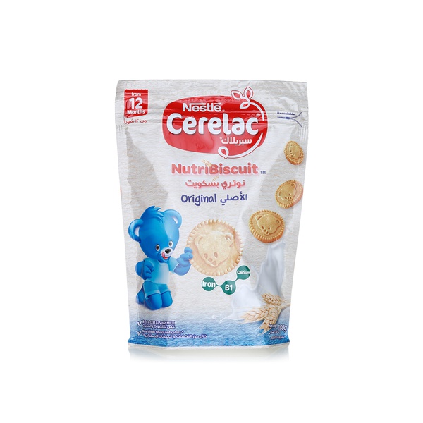 Nestle Cerelac original Nutribiscuit 180g - Waitrose UAE & Partners - 7613035648302