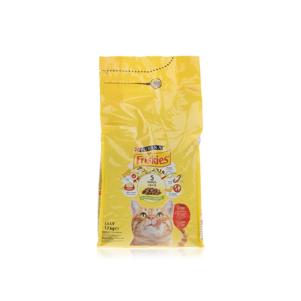 Friskies Beef and Chicken With Vegetables Dry Cat Food 1.75kg - Waitrose UAE & Partners - 7613036053112