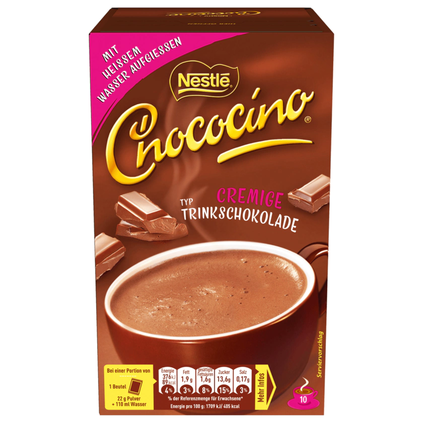 Nestle Chococino Cremige Trinkschokolade 220g - 7613036300261