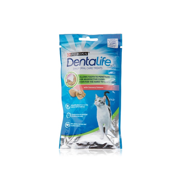 Purina DentaLife cat dental chew with salmon 40g - Waitrose UAE & Partners - 7613036725286