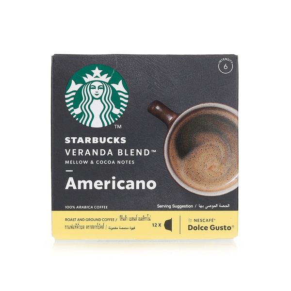 Starbucks Americano Veranda blonde capsule 102G - Waitrose UAE & Partners - 7613036941464
