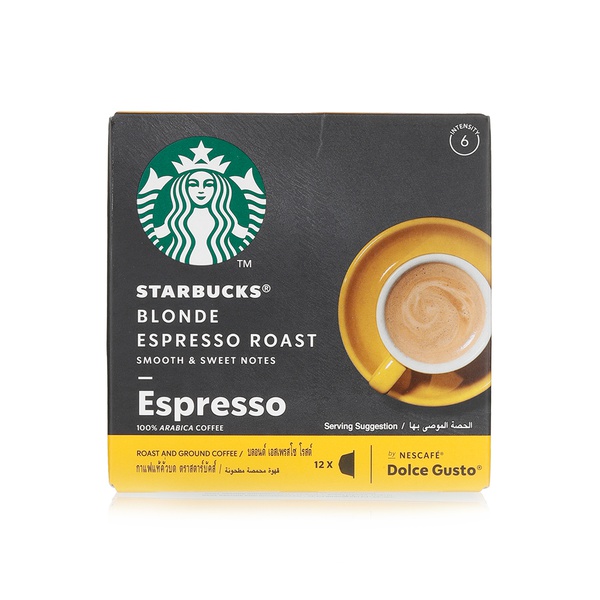Starbucks blonde espresso capsule 12s 66g - Waitrose UAE & Partners - 7613036943260
