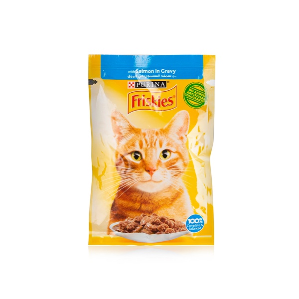 Purina Friskies salmon in gravy pouch cat food 85g - Waitrose UAE & Partners - 7613036976732