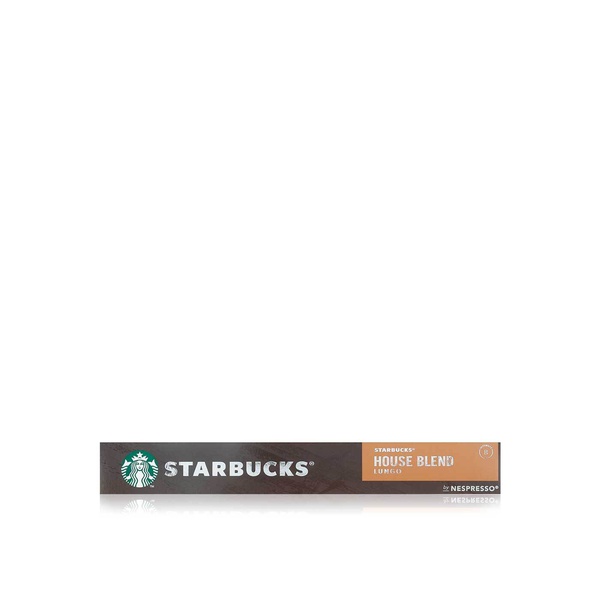 Starbucks house blend lungo capsules 57g - Waitrose UAE & Partners - 7613036984393