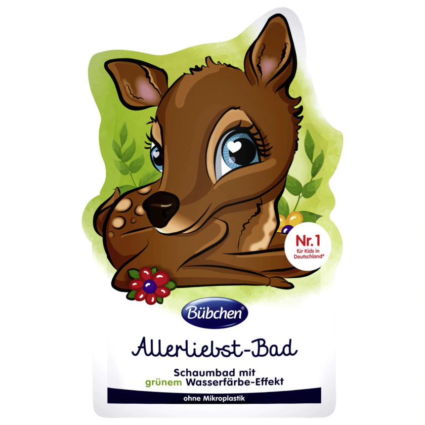 Bübchen Schaumbad Allerliebst-Bad Grün 40ml - 7613037560572