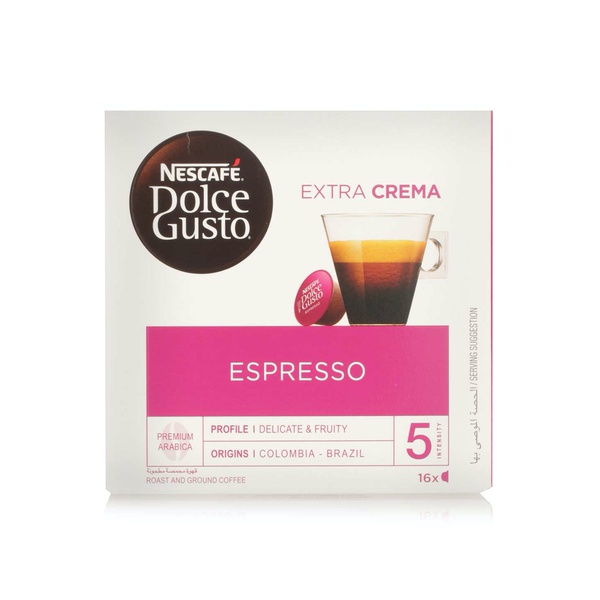 Nescafe Dolce Gusto espresso capsules x16 88g - Waitrose UAE & Partners - 7613037926613
