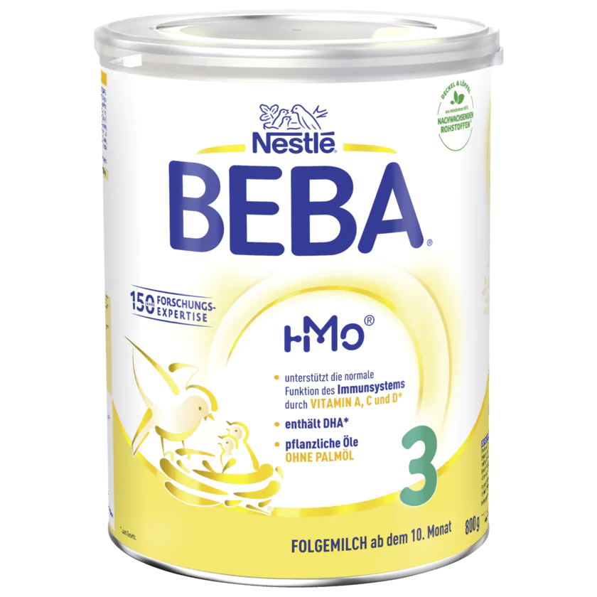 Nestlé BEBA 3 Folgemilch ab dem 10. Monat 800g - 7613038464244