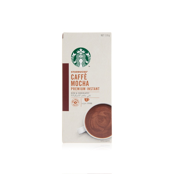 Starbucks Caffe Mocha Premium Instant Coffee Mixes 5s 110g - Waitrose UAE & Partners - 7613038558448