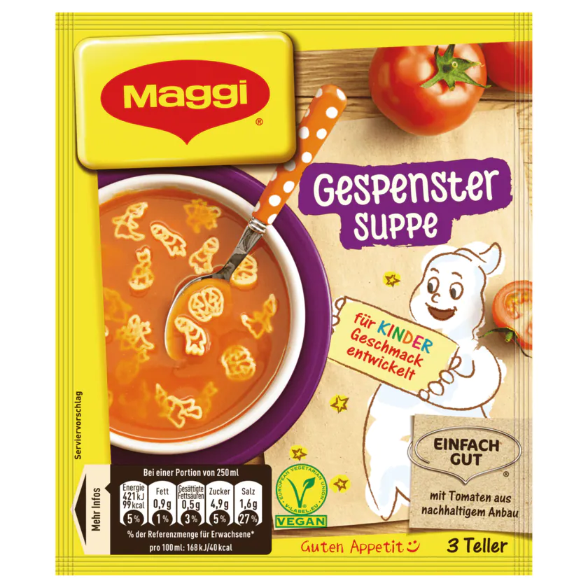 Maggi Guten Appetit Gespenster Suppe 73g - 7613039470343