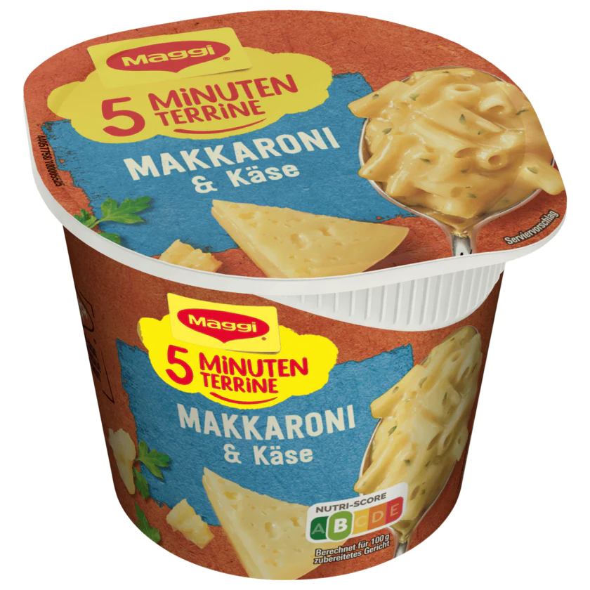 Maggi 5 Minuten Terrine Makkaroni mit Käse 63g - 7613287129741