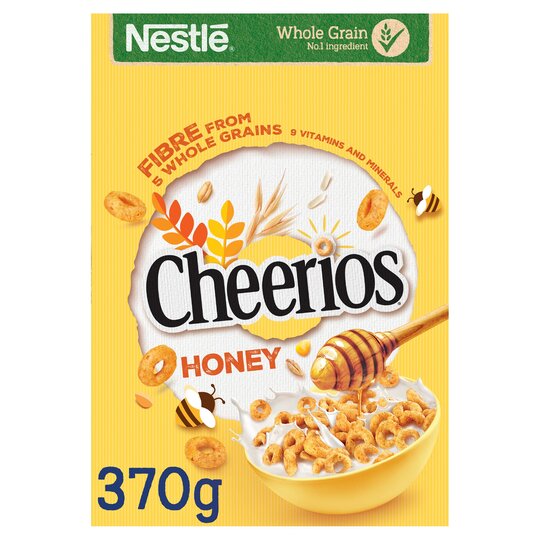 Nestle Cheerios Honey Cereal 370G - 7613287169990