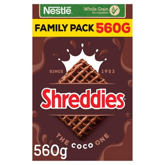 Nestle Shreddies Coco Cereal 560G - 7613287195449