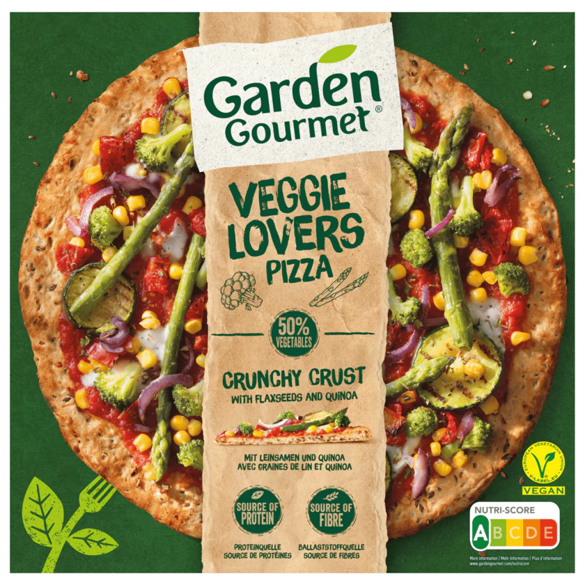 Garden Gourmet Veggie Lovers Pizza 430g - 7613287212948