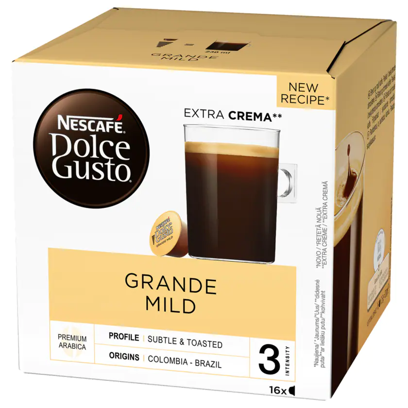 Nescafé Dolce Gusto Grande mild 120g, 16 Kapseln - 7613287299772