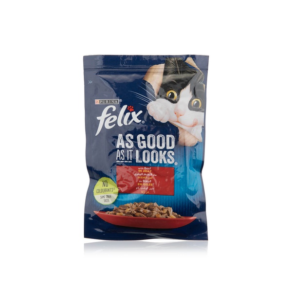 Felix 'as good as it looks' trout and green beans in jelly 85g - Waitrose UAE & Partners - 7613287490353
