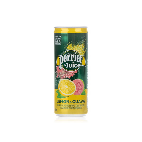 Perrier & juice lemon guava slim 250ml - Waitrose UAE & Partners - 7613287525031