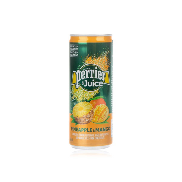 Perrier & juice pineapple mango 250ml - Waitrose UAE & Partners - 7613287525079