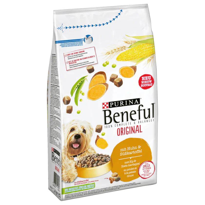 Purina Beneful Original mit Huhn & Süßkartoffel 1,4kg - 7613287869791