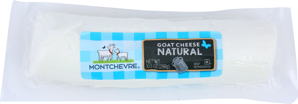 MONTCHEVRE: Goat Cheese Log Plain, 10.5 oz - 0761657901019