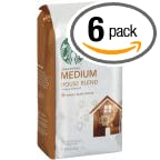  Starbucks House Blend Whole Bean Coffee, 12 Ounce (Pack of 6)  - 762111206046