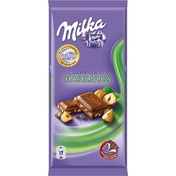 Milka Diät - Alpenmilchschokolade Haselnuß - 7622200002016