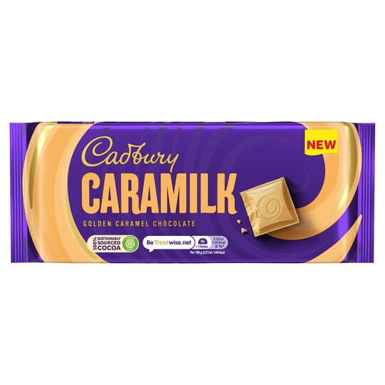 Cadbury Caramilk Golden Caramel Chocolate 160G - 7622201641382