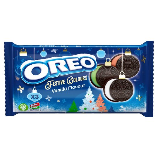 Oreo Festive Colours 3X154g - 7622201698423
