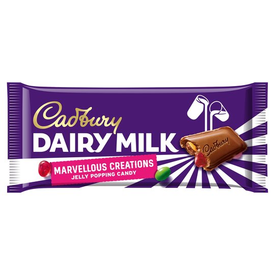 Cadbury Marvellous Creations Dairy Milk Chocolate Bar 160G - 7622201770419