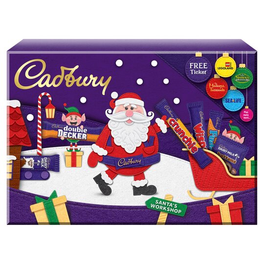 Cadbury Medium Santa Selection Box 145G - 7622201799571